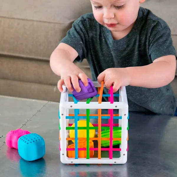 Joc educativ Fat Brain InnyBin F251ML 10+ luni / White photo 5