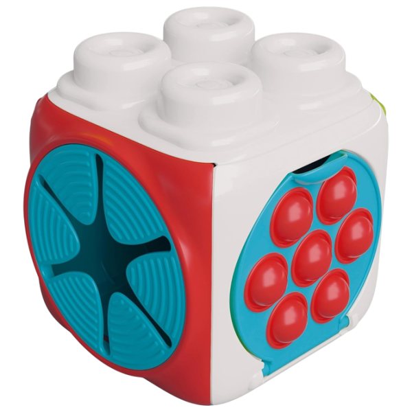 Joc educativ Clementoni Soft Clemmy Sensory Cube 17902 0.5+ / Multicolor photo 2