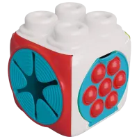 Joc educativ Clementoni Soft Clemmy Sensory Cube 17902 0.5+ / Multicolor photo 2
