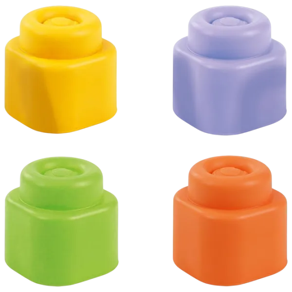 Joc educativ Clementoni Soft Clemmy Sensory Cube 17902 0.5+ / Multicolor photo 3