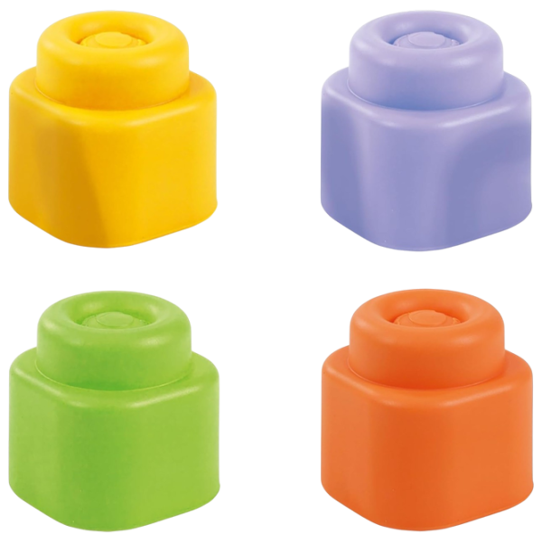 Joc educativ Clementoni Soft Clemmy Sensory Cube 17902 0.5+ / Multicolor photo 3