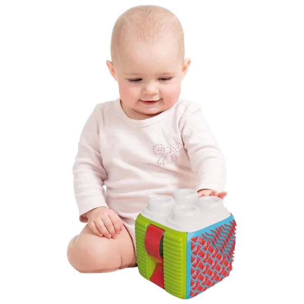 Joc educativ Clementoni Soft Clemmy Sensory Cube 17902 0.5+ / Multicolor photo 5