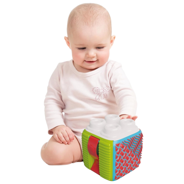 Joc educativ Clementoni Soft Clemmy Sensory Cube 17902 0.5+ / Multicolor photo 5