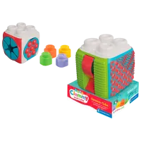 Joc educativ Clementoni Soft Clemmy Sensory Cube 17902 0.5+ / Multicolor photo 6