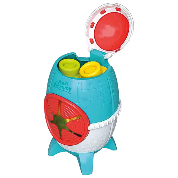 Joc educativ Clementoni Soft Clemmy Space Rocket 17806 0.5+ / Blue photo 2