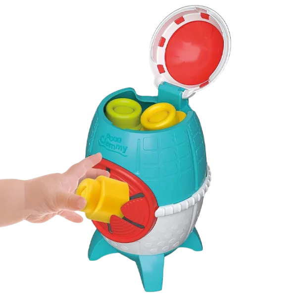Joc educativ Clementoni Soft Clemmy Space Rocket 17806 0.5+ / Blue photo 3