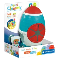 Joc educativ Clementoni Soft Clemmy Space Rocket 17806 0.5+ / Blue photo 4