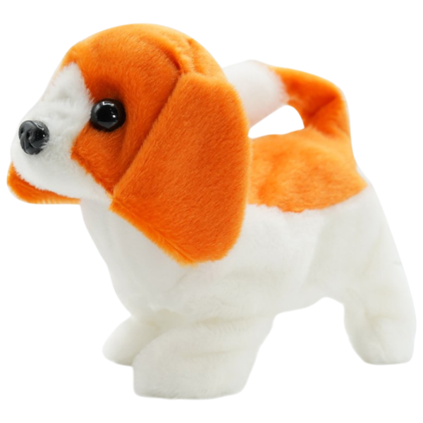 Jucărie moale Pugs At Play Walking Dog Buddy The Beagle PAP03 3+ / Orange photo 1