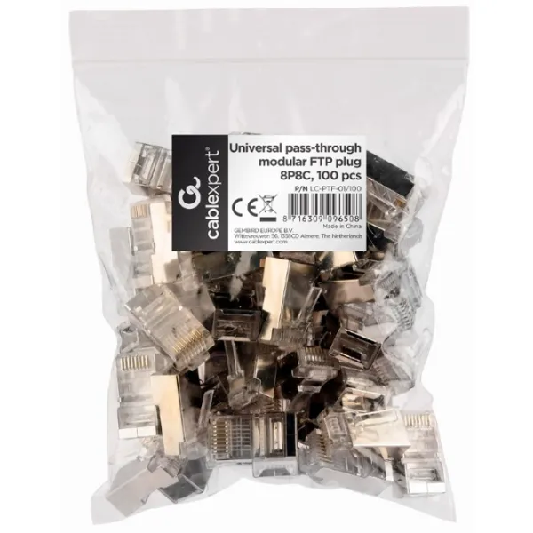 Модульный разъем Gembird +   / Серый photo 3