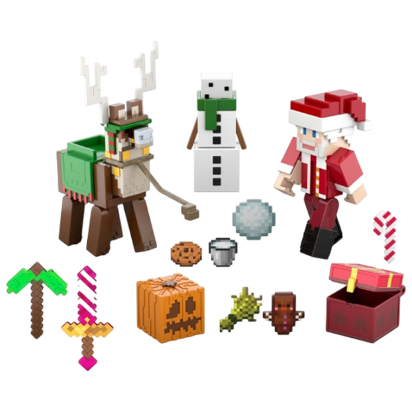 Фигурки Mattel Minecraft Advent Calendar 6+ / Разноцветный photo 1