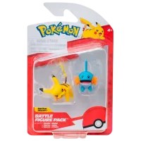 Фигурки Pokemon Battle Pack Mudkip and Pikachu 3+ / Разноцветный