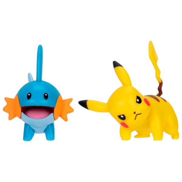 Фигурки Pokemon Battle Pack Mudkip and Pikachu 3+ / Разноцветный photo 2