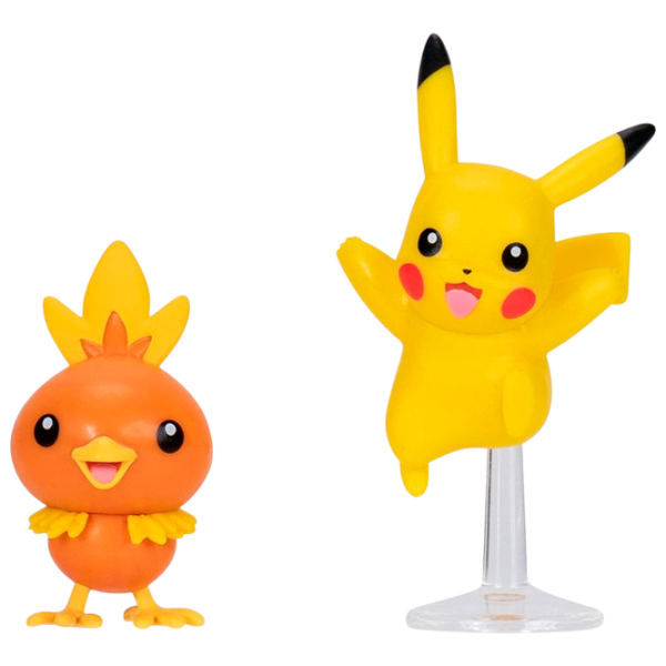 Фигурки Pokemon Battle Pack Poussifeu and Pikachu 3+ / Разноцветный photo 2