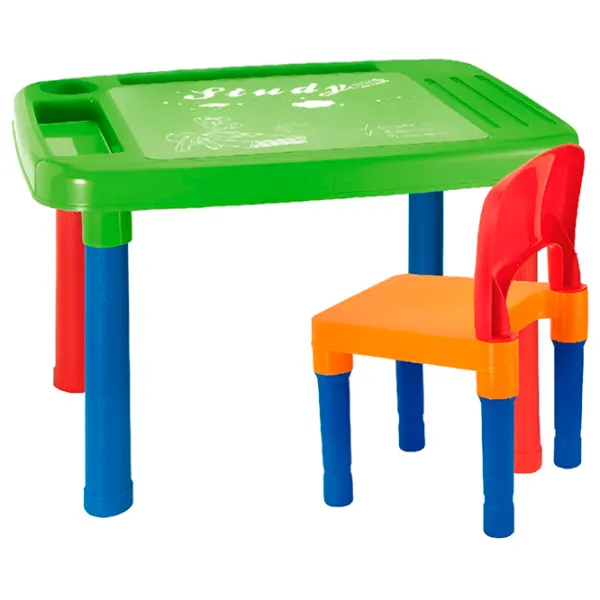 Set de mobilă pentru copii 4Play Desk Study Multicolor / unisex photo 1