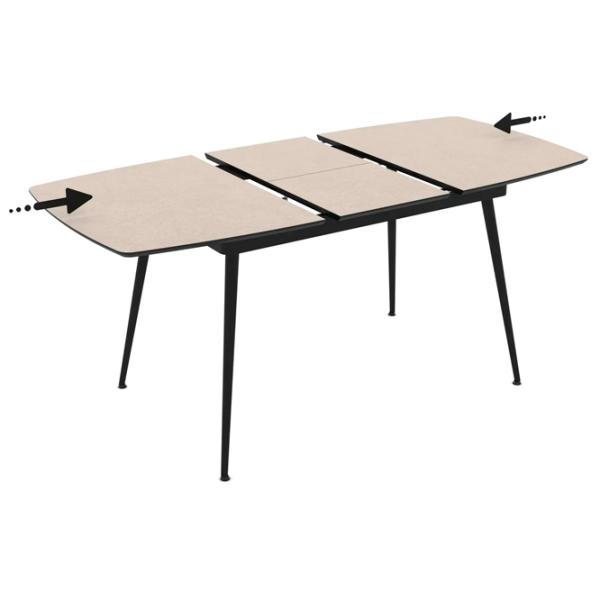 Кухонный стол раскладной Magnus Yense МДФ/ Серый photo 4 Кухонный стол раскладной Magnus Yense МДФ/ Серый photo 4