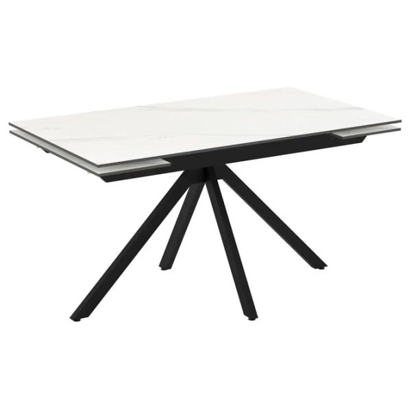 Кухонный стол раскладной Magnus Perla Керамика/ Белый photo 1 Кухонный стол раскладной Magnus Perla Керамика/ Белый photo 1