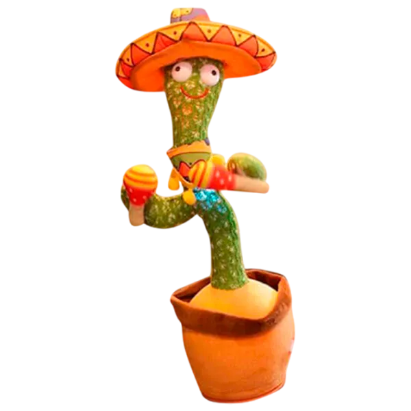 Интерактивная игрушка Lulu Музыкальный кактус 4836  3+ / Разноцветный Зеленый photo 1