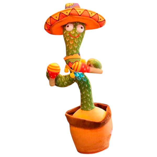 Интерактивная игрушка Lulu Музыкальный кактус 4836  3+ / Разноцветный Зеленый photo 1