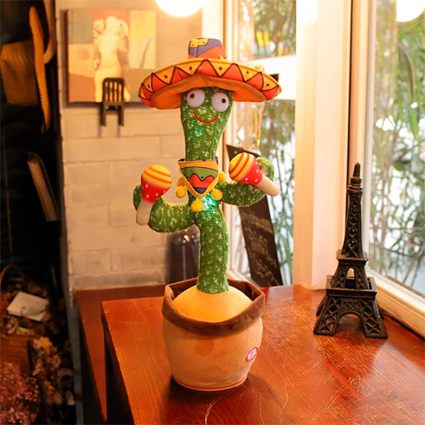 Интерактивная игрушка Lulu Музыкальный кактус 4836  3+ / Разноцветный Зеленый photo 3