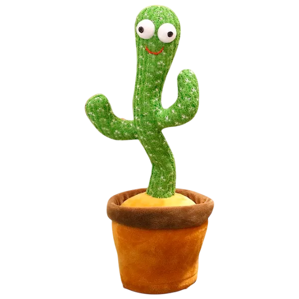 Интерактивная игрушка Lulu Музыкальный кактус T808-3 6 месяцев / Brown Зеленый photo 1
