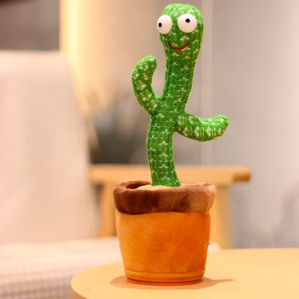 Интерактивная игрушка Lulu Музыкальный кактус T808-3 6 месяцев / Brown Зеленый photo 5