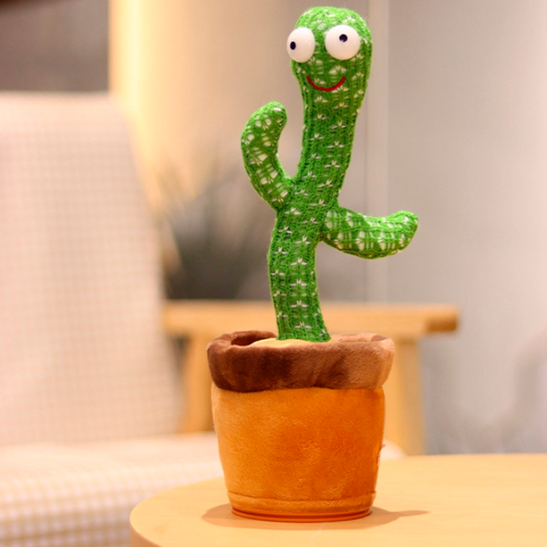 Интерактивная игрушка Lulu Музыкальный кактус T808-3 6 месяцев / Brown Зеленый photo 5