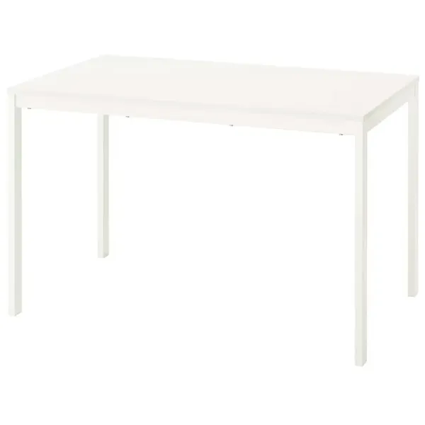Masă de bucătărie extensibilă Ikea Vihals PAL melaminat/ White photo 1
