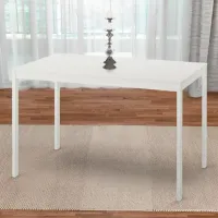 Кухонный стол раскладной Ikea Vihals Меламиновая ДСП/ Белый photo 3