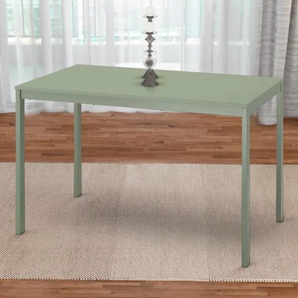 Кухонный стол раскладной Ikea Vihals Меламиновая ДСП/ Зеленый photo 2