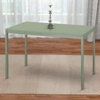 Кухонный стол раскладной Ikea Vihals Меламиновая ДСП/ Зеленый photo 2