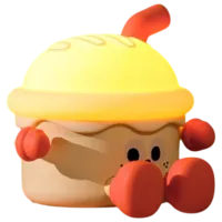 Ночник Night Light Cake L-03 Белый