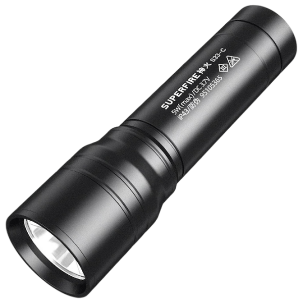 Фонарик Superfire S33-C Черный photo 1