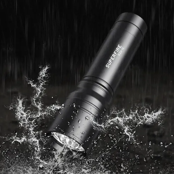 Фонарик Superfire S33-C Черный photo 4