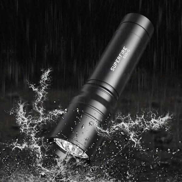 Фонарик Superfire S33-C Черный photo 4