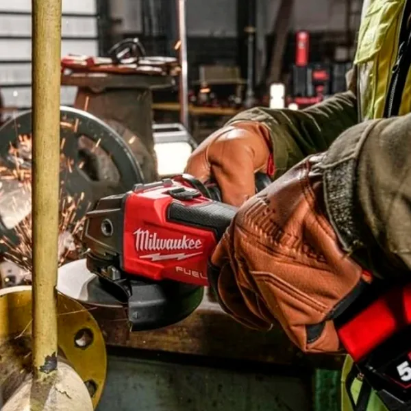 Шлифовальная машина Milwaukee M18FSAG125X-0X Угловая / / Красный photo 5