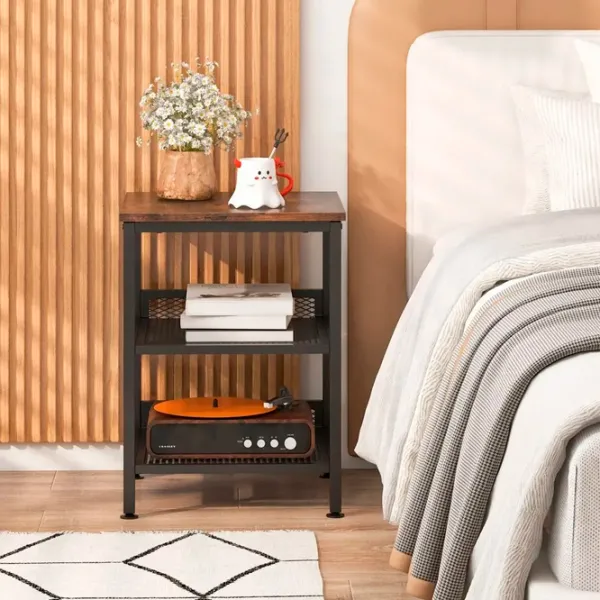 Журнальный столик Costway JV11187CF 5797802 Rustic Brown photo 5