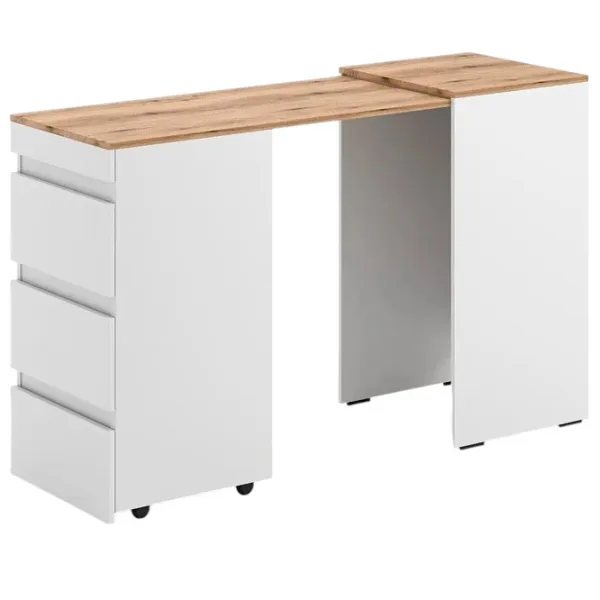 Офисный стол Mobicasa Molli ДСП/ Белый photo 1 Офисный стол Mobicasa Molli ДСП/ Белый photo 1