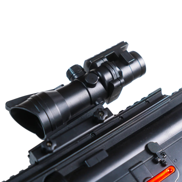 Pistol automat de jucărie Splatter Ball Gun HK416 1803 10+ / Bile gel / Black photo 7