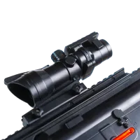 Pistol automat de jucărie Splatter Ball Gun HK416 1803 10+ / Bile gel / Black photo 7