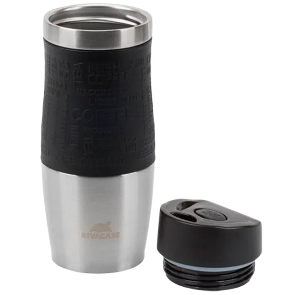 Термокружка RivaCase Classic 90346SL Черный 0.38л photo 3