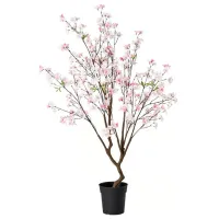 Искусственное растение Ikea Fejka Белый / Высота (см) - 138