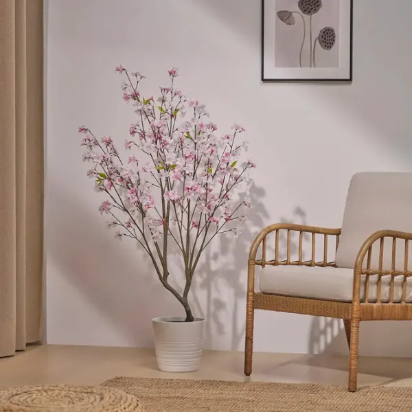 Искусственное растение Ikea Fejka Белый / Высота (см) - 138 photo 3