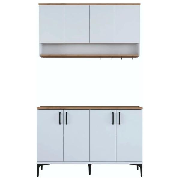 Kухонный шкаф Mirage Meble JE204 White / ДСП photo 1