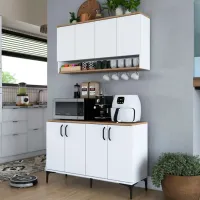 Dulap de bucătărie Mirage Meble JE204 White / PAL photo 2