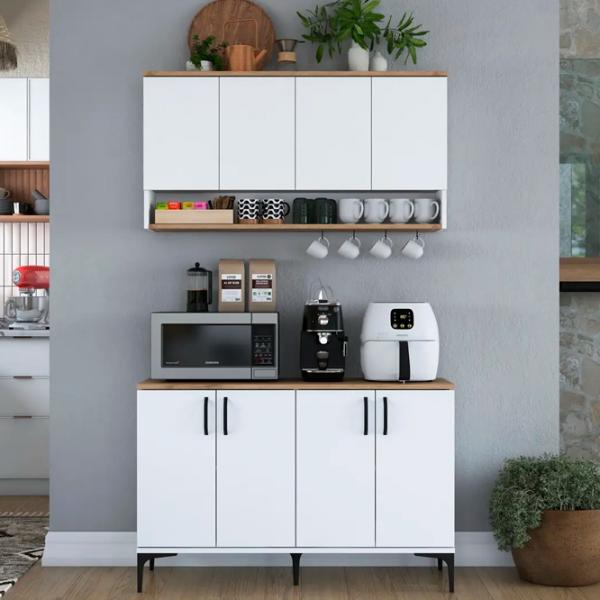 Kухонный шкаф Mirage Meble JE204 White / ДСП photo 3