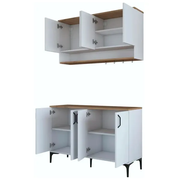 Kухонный шкаф Mirage Meble JE204 White / ДСП photo 4