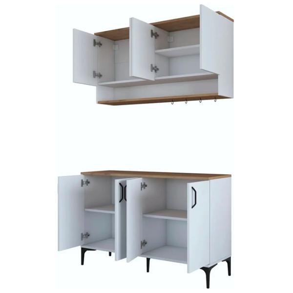 Kухонный шкаф Mirage Meble JE204 White / ДСП photo 4