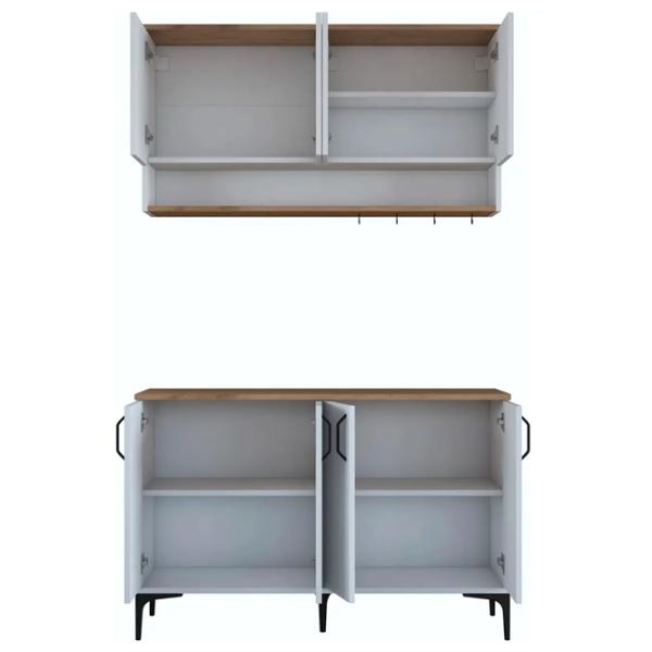 Kухонный шкаф Mirage Meble JE204 White / ДСП photo 5