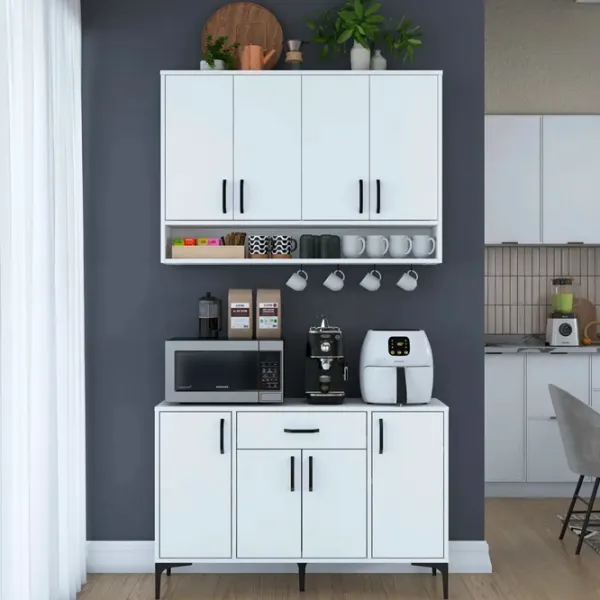 Kухонный шкаф Mirage Meble JE205 White / ДСП photo 3