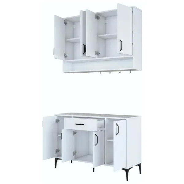 Kухонный шкаф Mirage Meble JE205 White / ДСП photo 5
